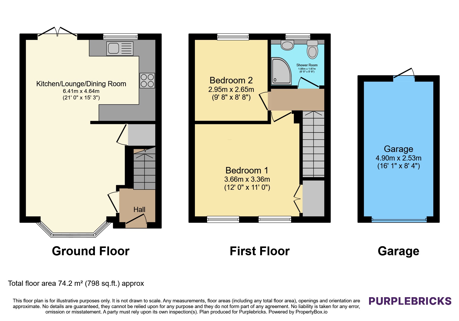 11, Odiham Drive, Maidstone floorplan