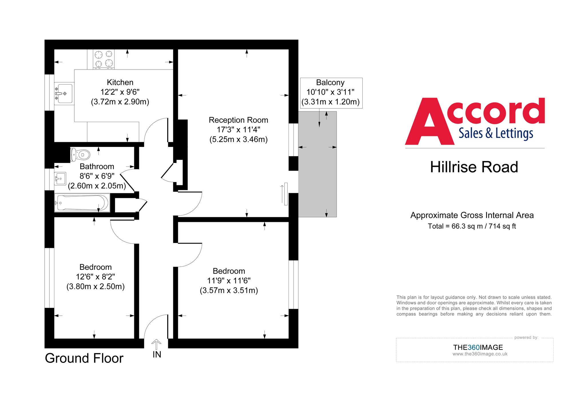 20 Hillrise Road, Romford floorplan
