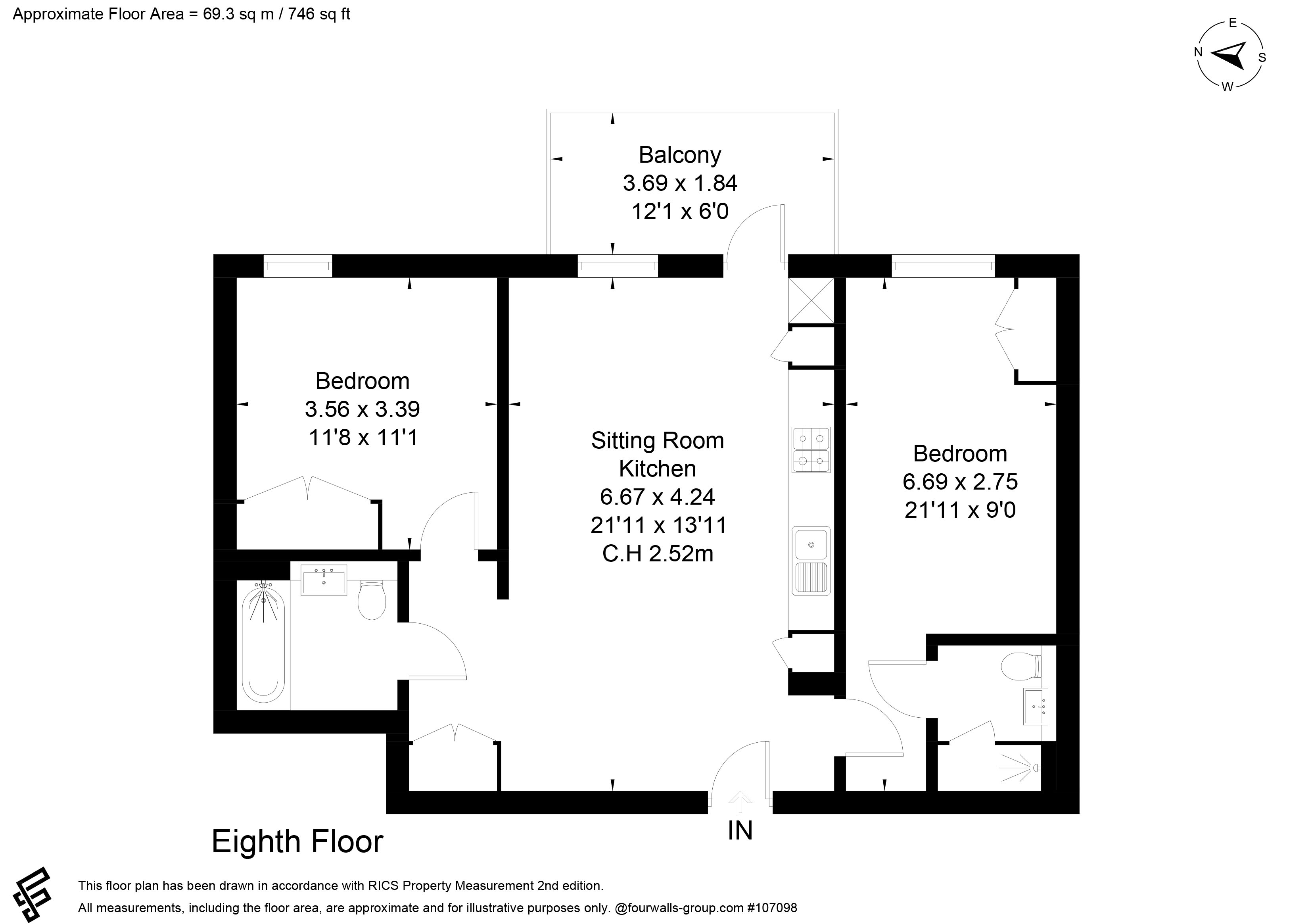 Festuca House, 38 Mirabelle Gardens, London floorplan