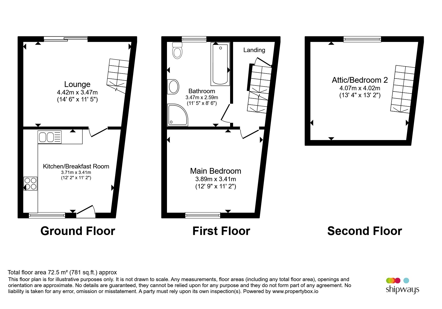 116, Stourbridge Road, Kidderminster floorplan