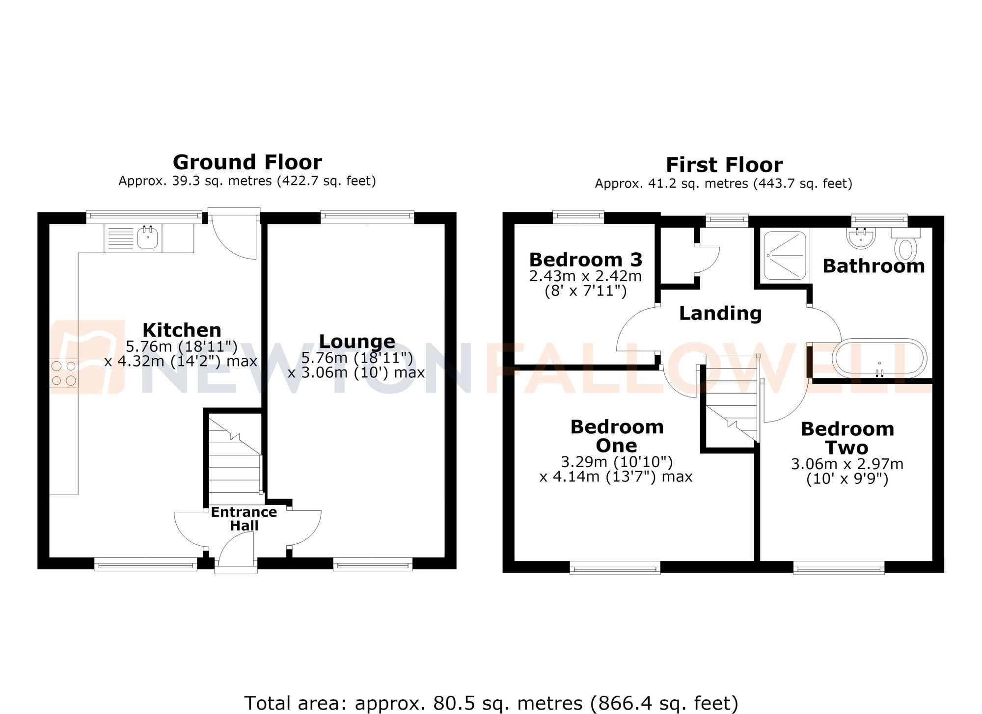 162 West Hill Road, Retford floorplan