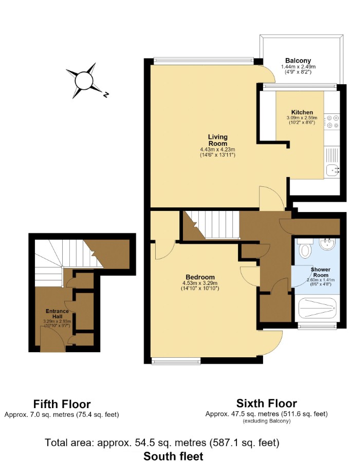Malden Road, London floorplan