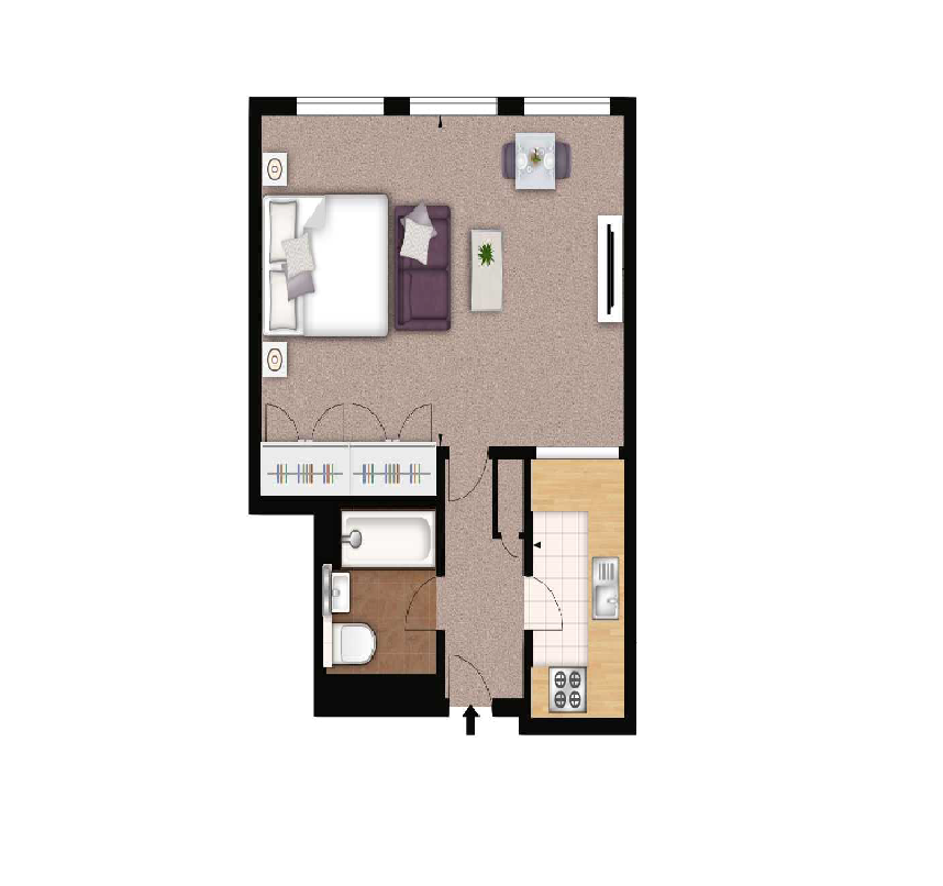1 Bedrooms Flat to rent in Abbey Orchard Street, London SW1P