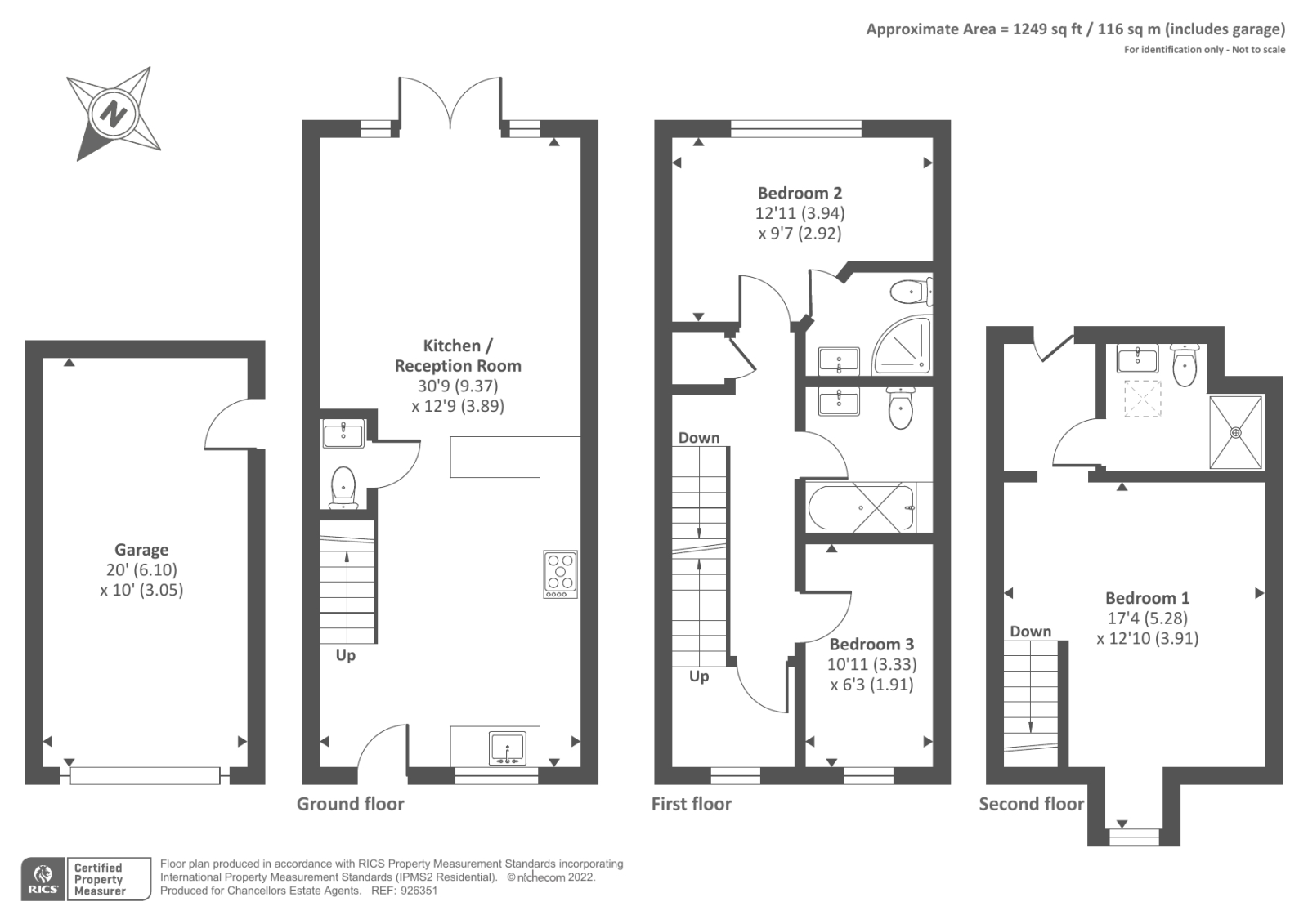 Woodley, Berkshire RG5, 3 bedroom terraced house for sale 63385820 PrimeLocation
