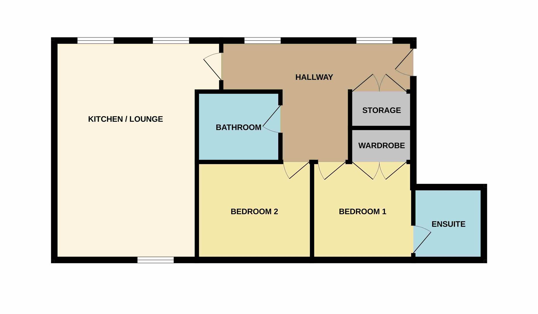 Apt 64, Murray's Mill, Ancoats floorplan