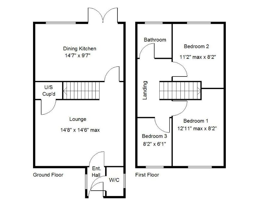 28, Barrier Mews, Doncaster floorplan