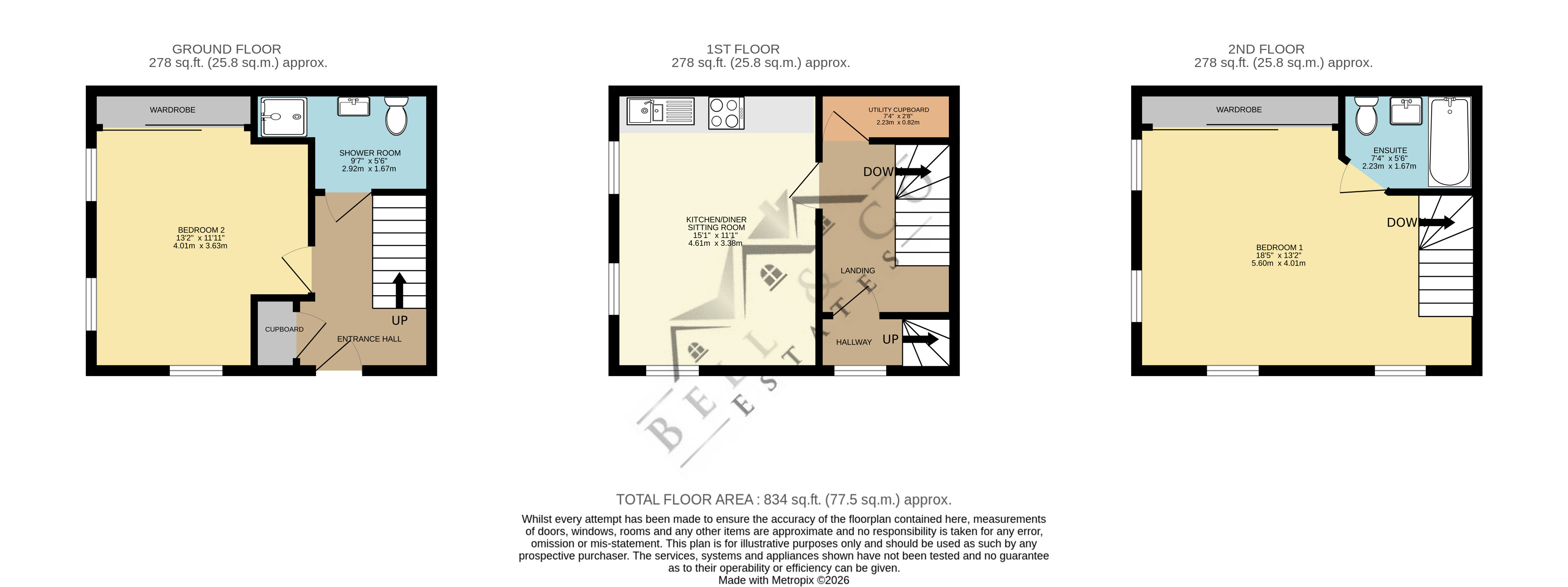 35, Chapel Way, Sheffield floorplan