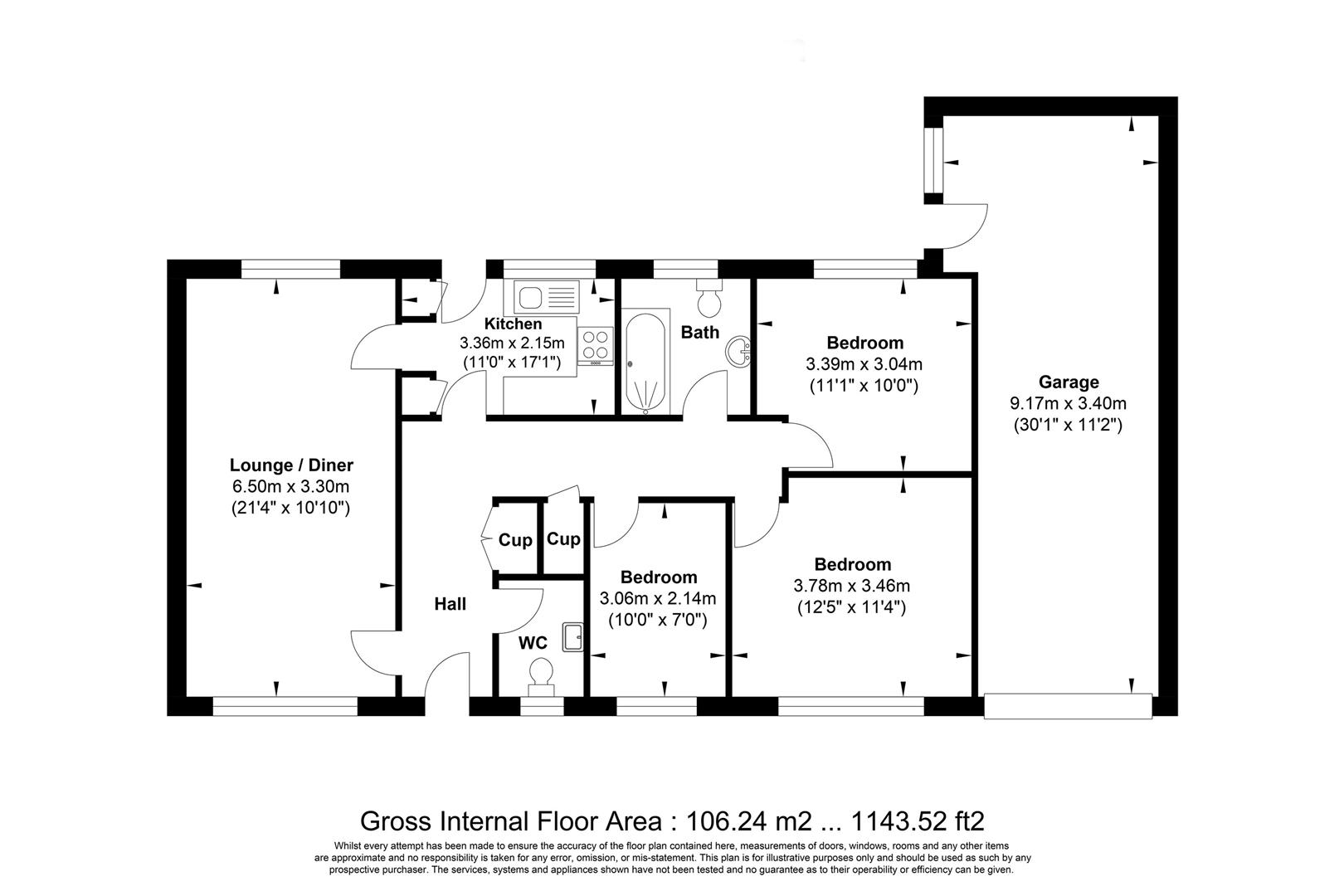 Forthcrom, Helston floorplan