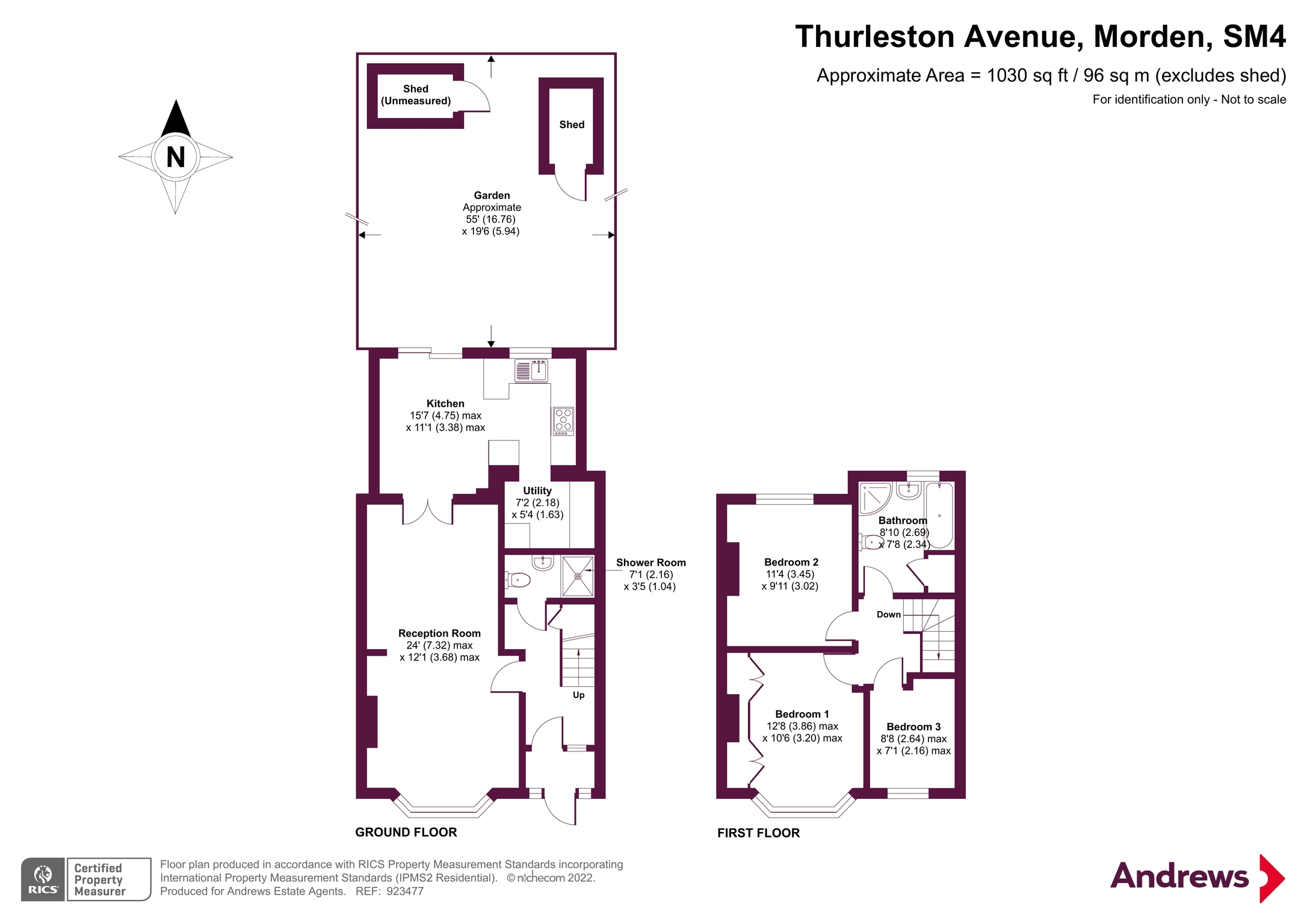 48, Thurleston Avenue, Morden floorplan