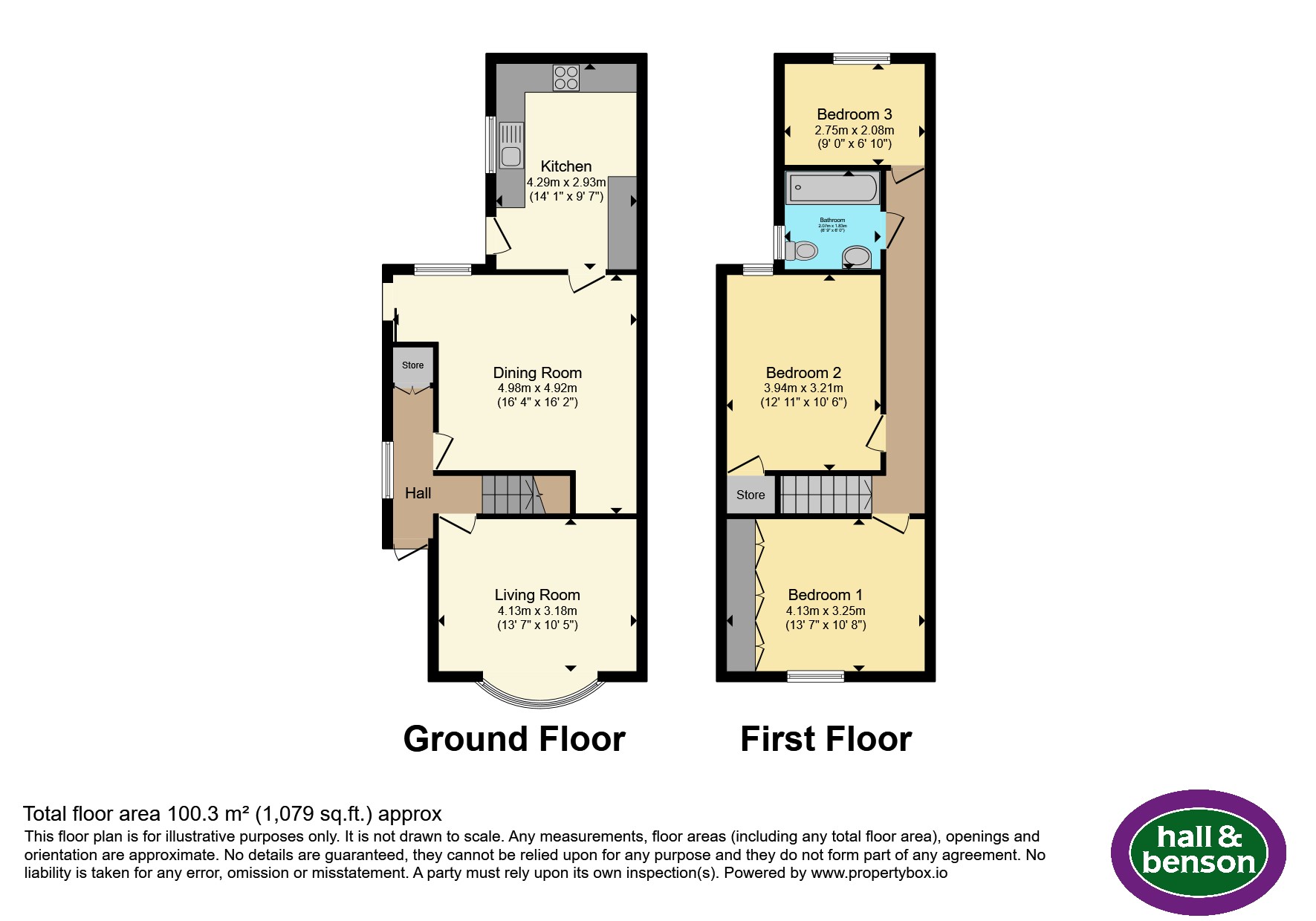 64, Ellesmere Avenue, Alfreton floorplan