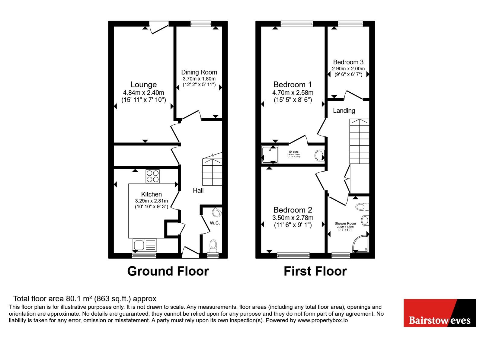 67, Southwark Path, Essex floorplan