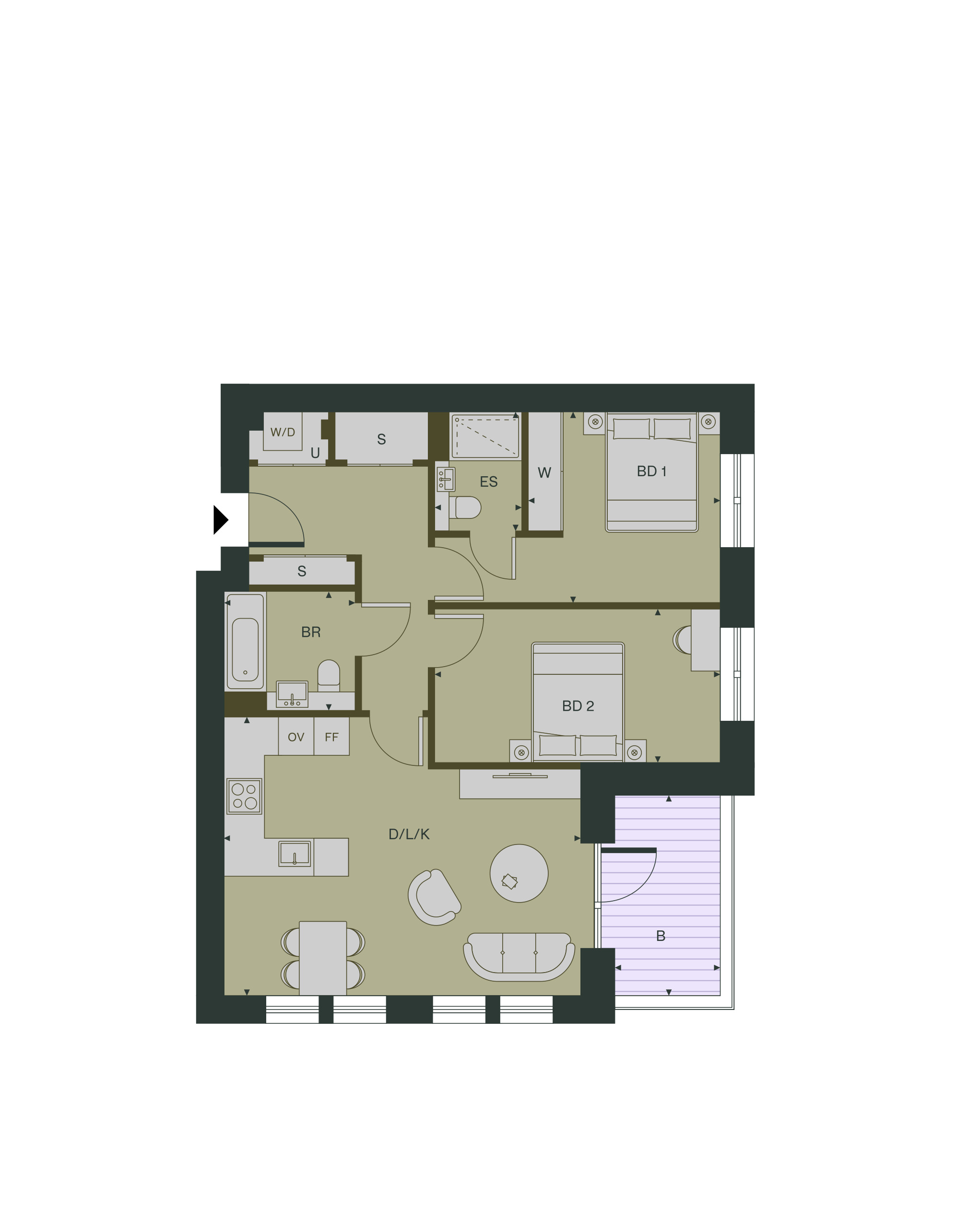 Southmere, Thamesmead, Bexley floorplan