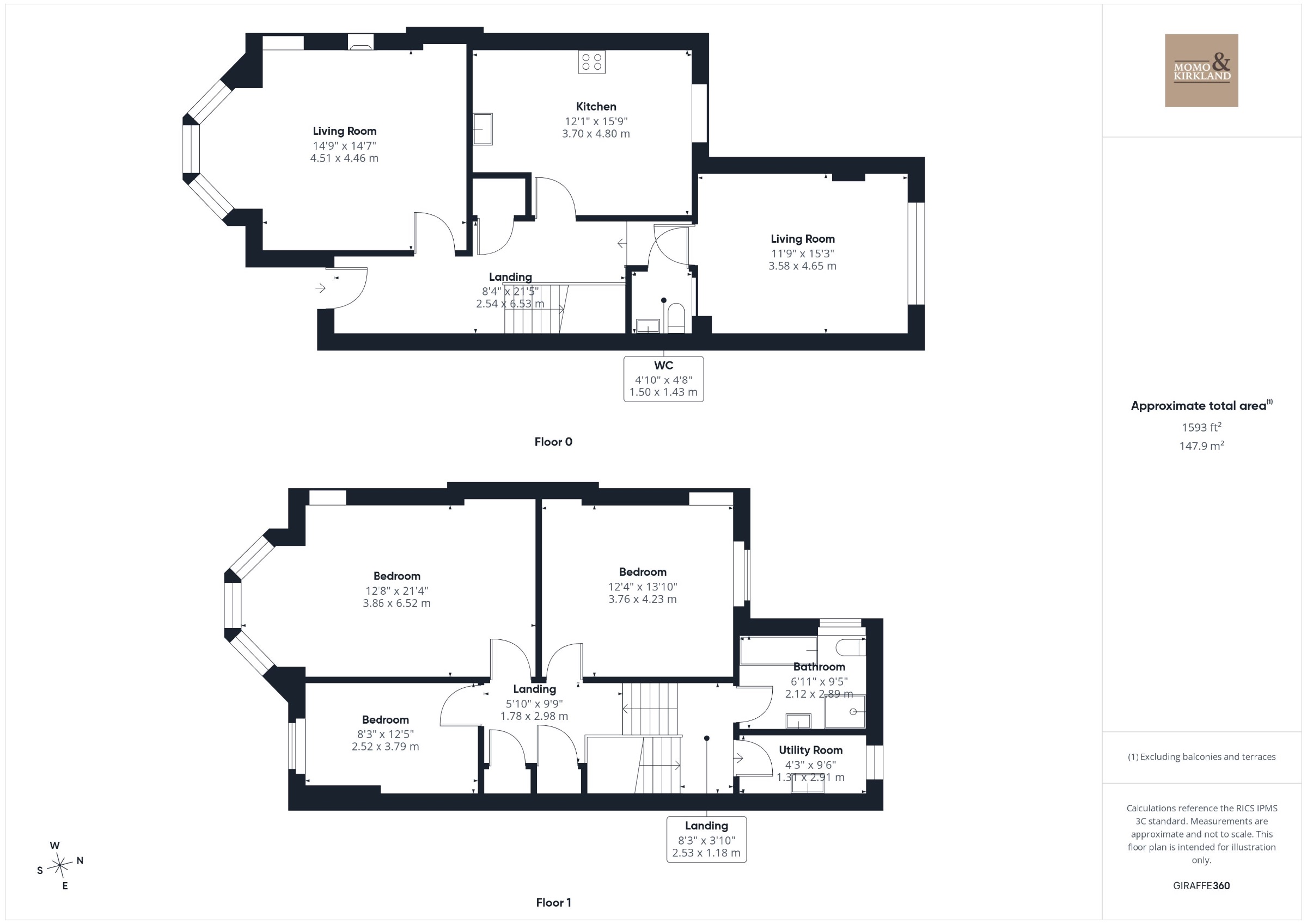 12 Gardenside Street, Uddingston floorplan