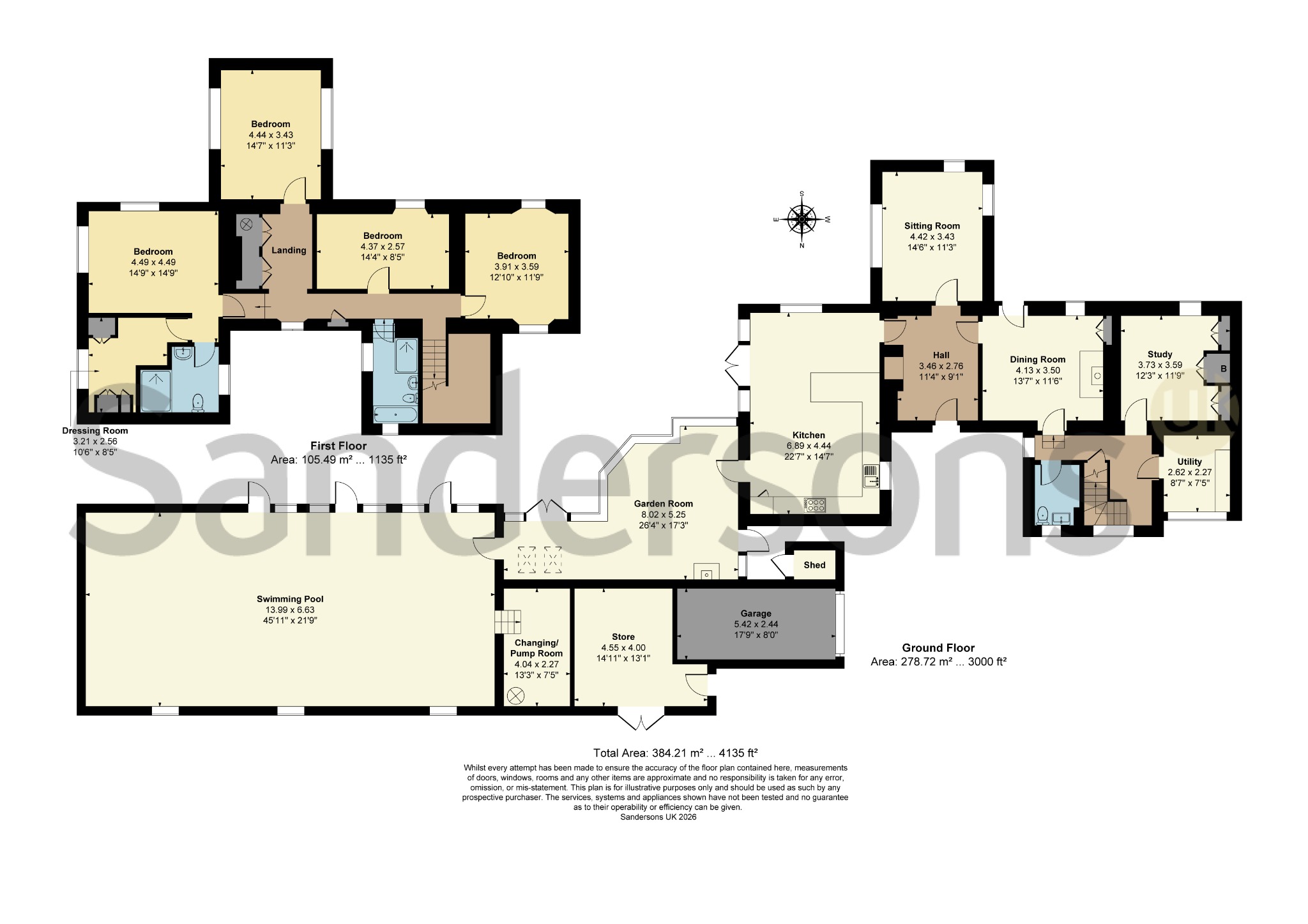 Ashfield, Pilton, Somerset floorplan