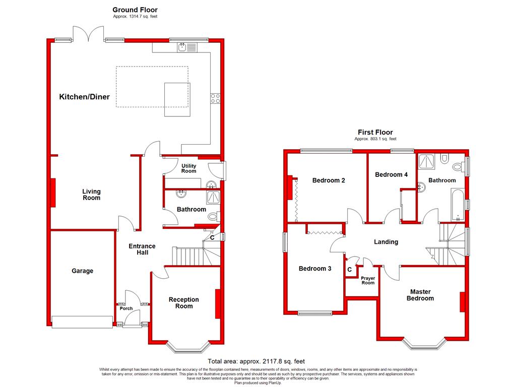 9, Green Road, Birmingham floorplan
