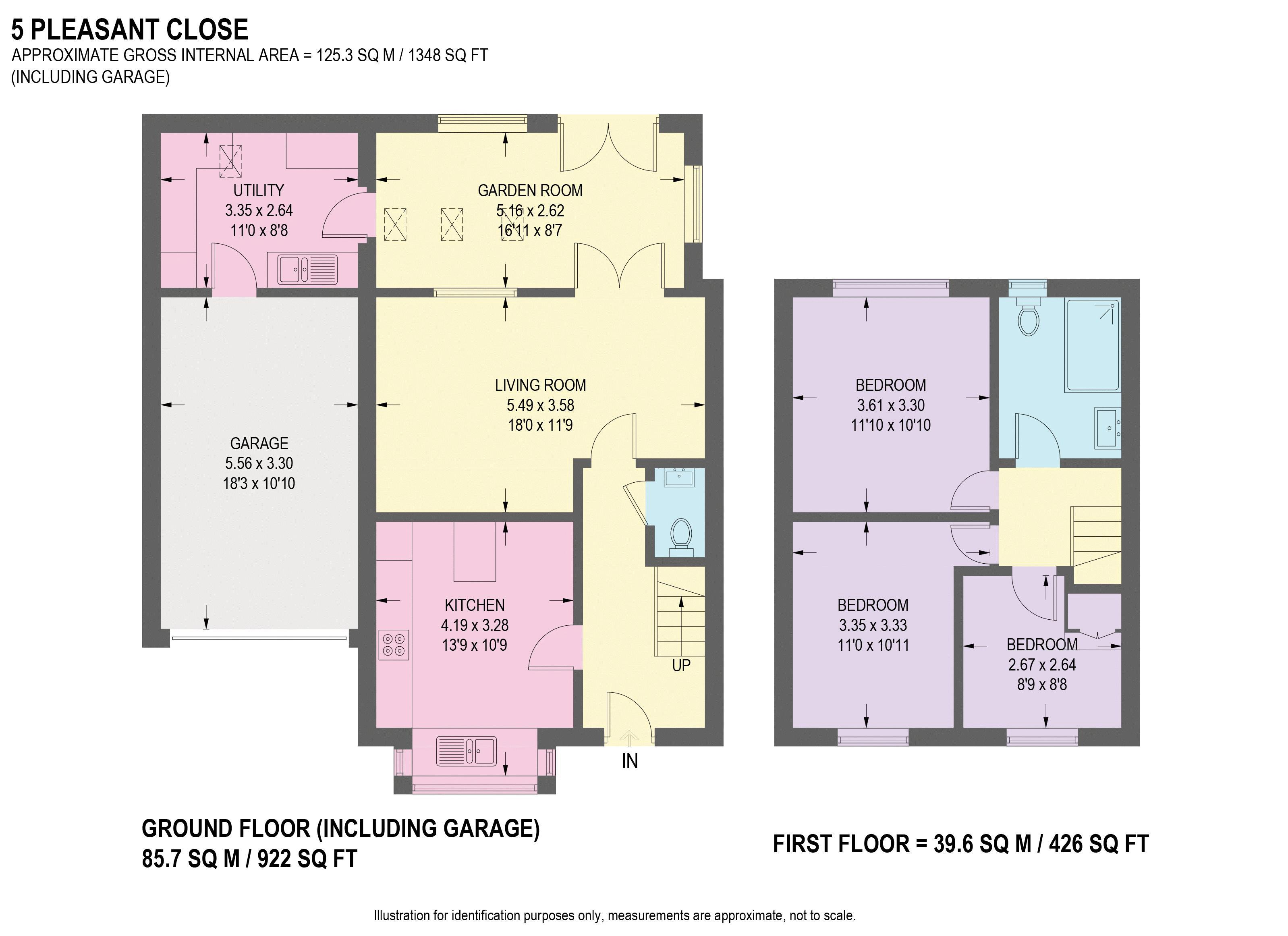Pleasant Close, Sheffield floorplan