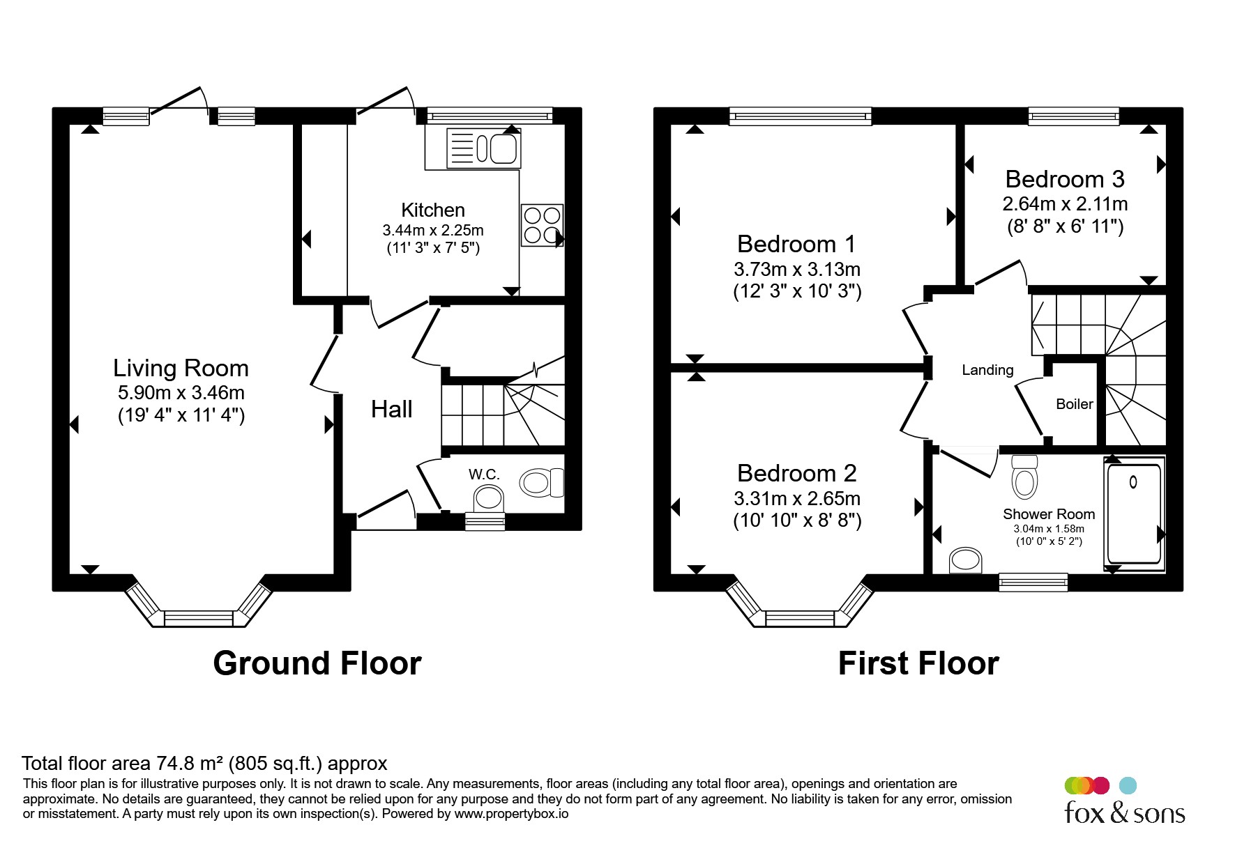 Marlborough Mews, Brighton floorplan