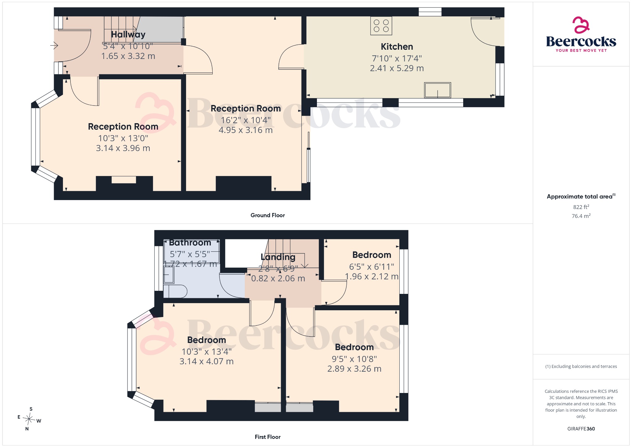 9, Keswick Gardens, Hull floorplan