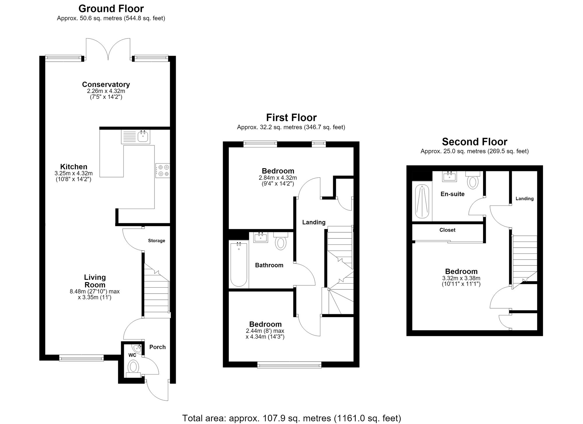 86 Five Oaks Lane, Chigwell floorplan