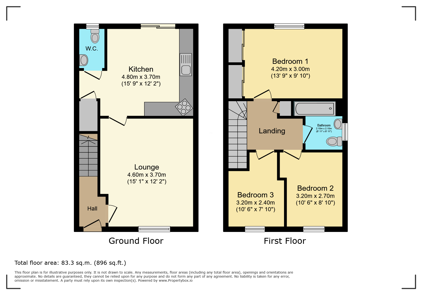 169, Rumblingwell, Dunfermline floorplan
