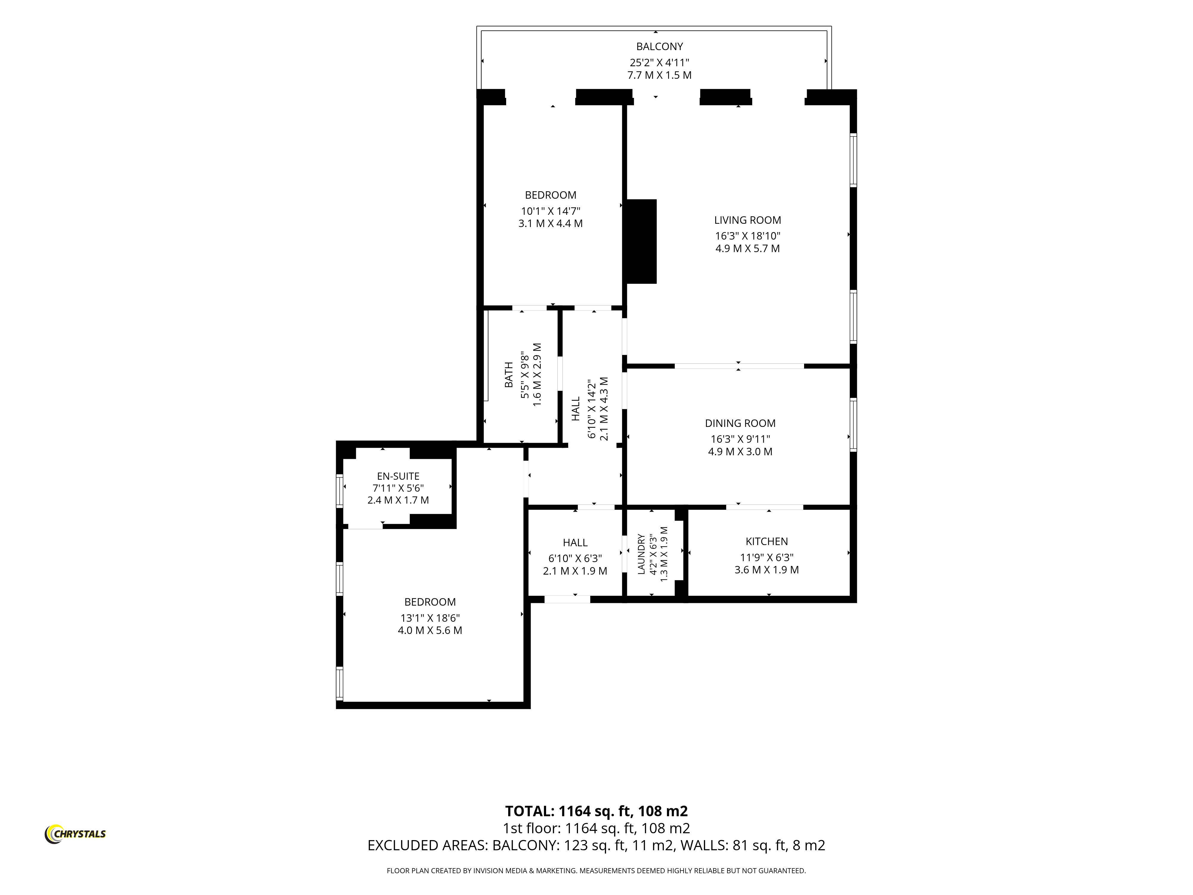 Flat 12 Douglas Head Apartments, Flat 12 Douglas Head Apartments, Douglas floorplan