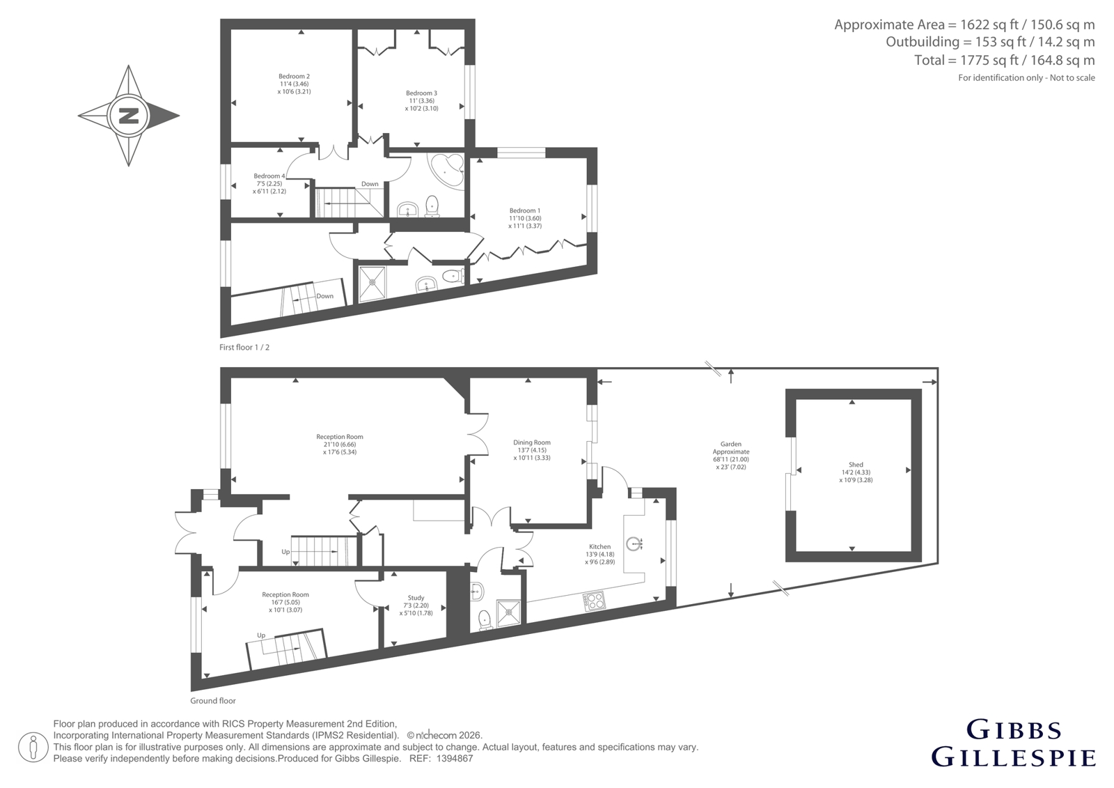 86, Kingshill Avenue, Northolt floorplan