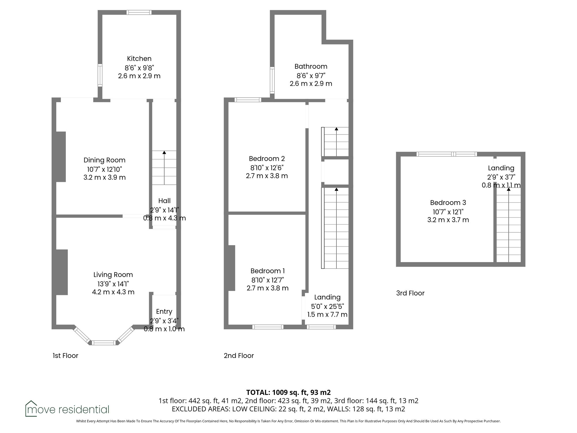 12 Wainwright Grove, Liverpool floorplan