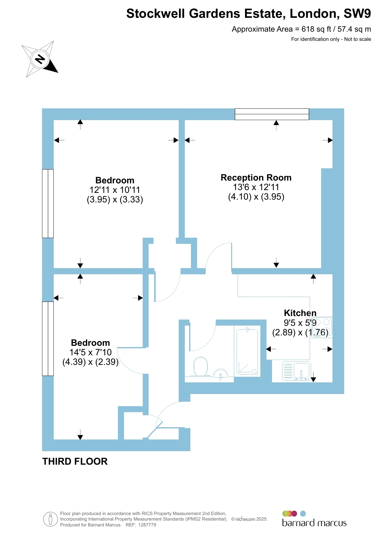 Stockwell Gardens Estate, London floorplan