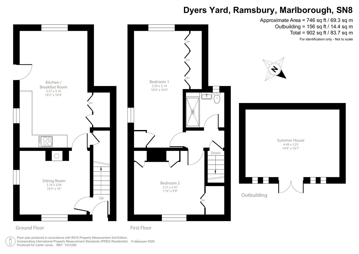 1, Dyers Yard, Marlborough floorplan