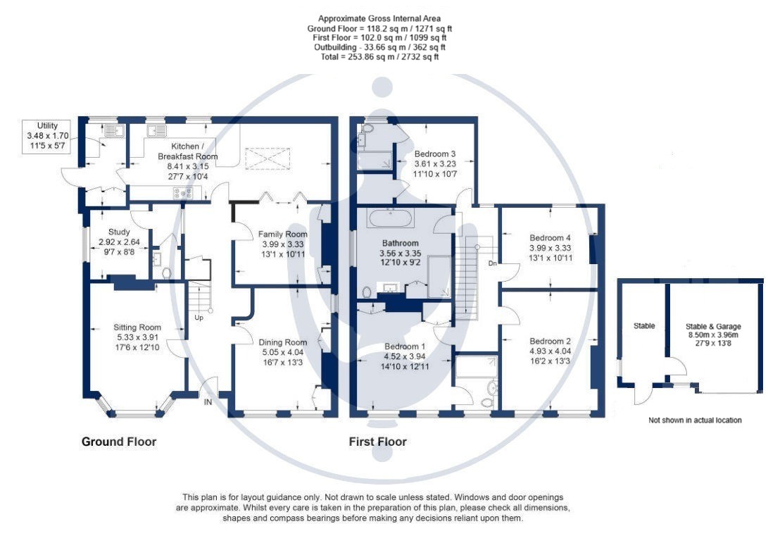 34 Chiltern Road, Wendover, Buckinghamshire floorplan