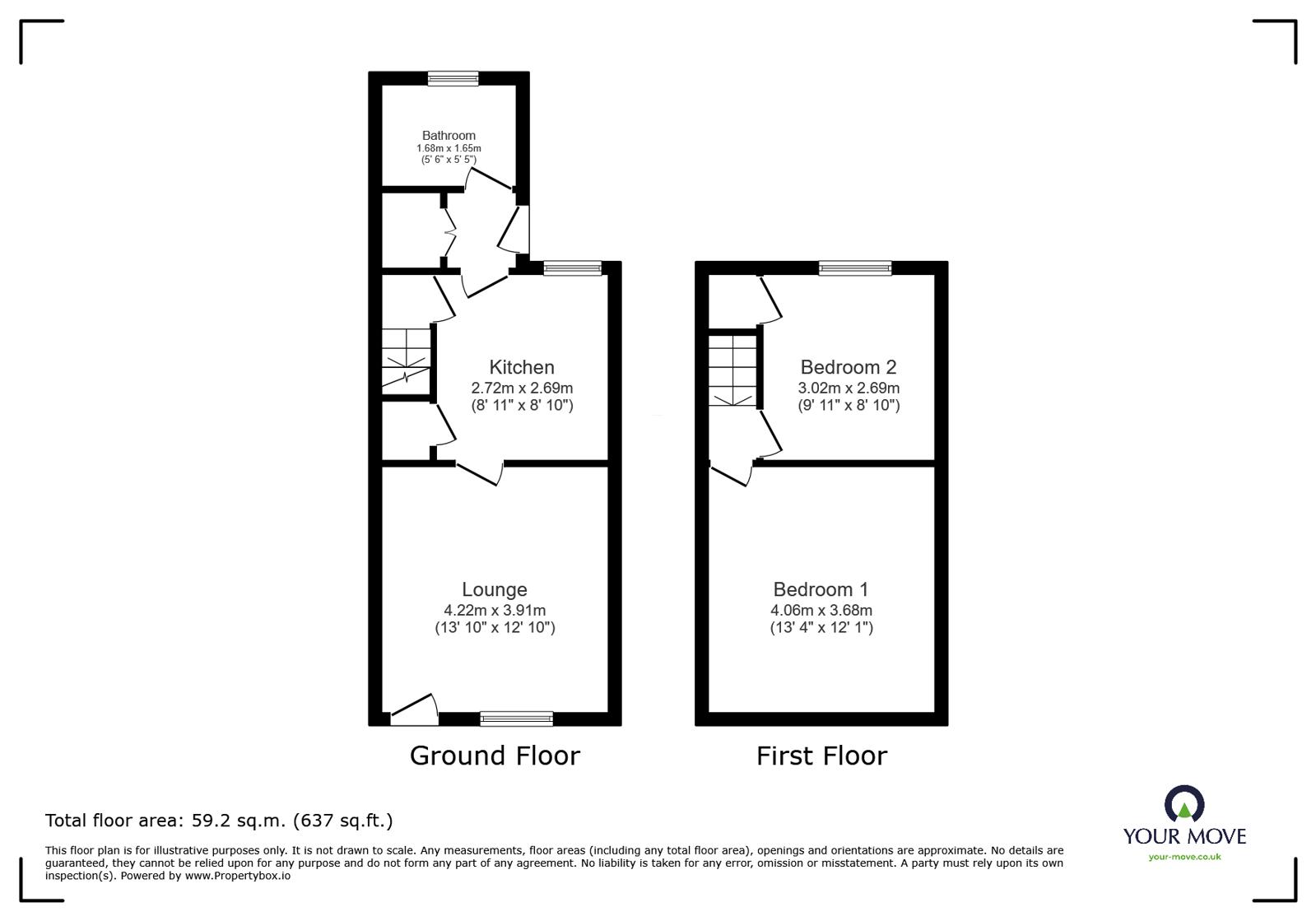 10, Vernon Street, Barnsley floorplan
