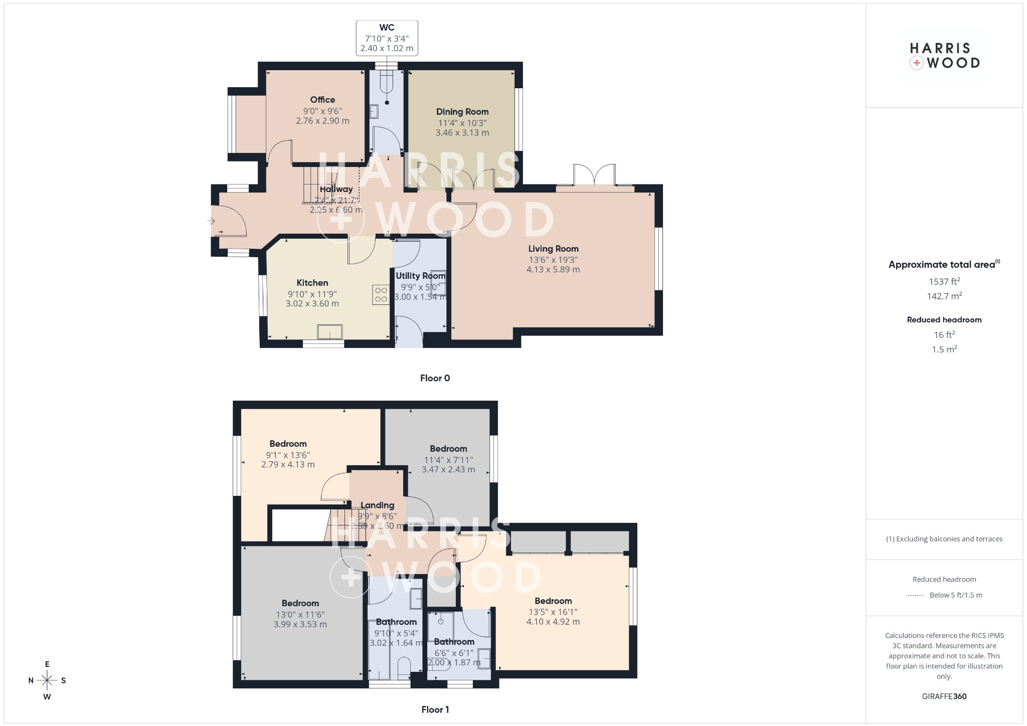 3 Ashfields, Colchester Road, Manningtree floorplan