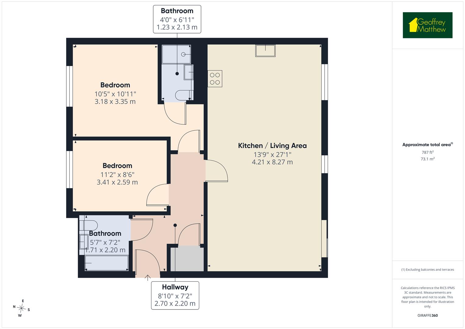 15 Coulter House, Great Ley Road, Harlow floorplan