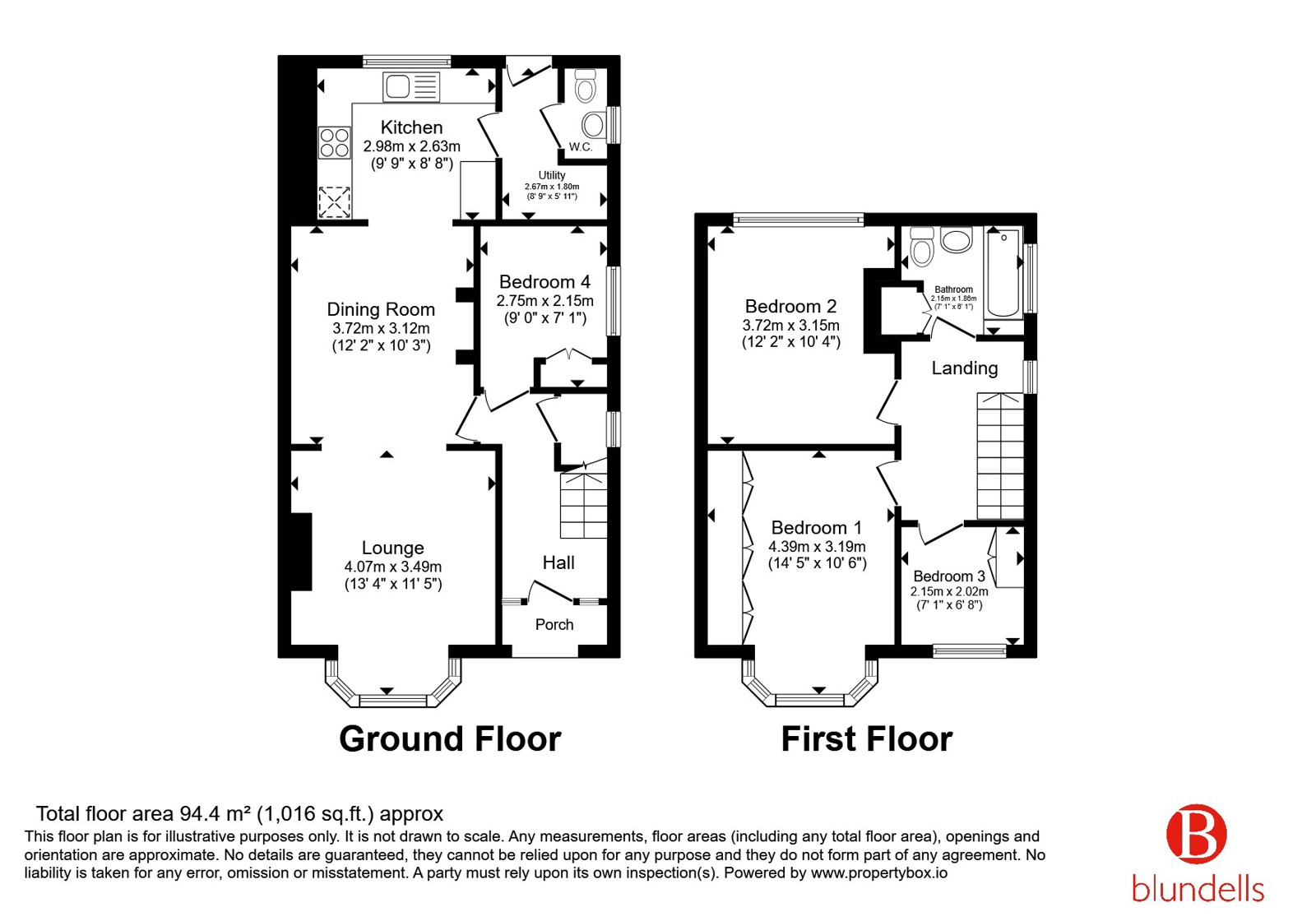 14, Rufford Road, South Yorkshire floorplan