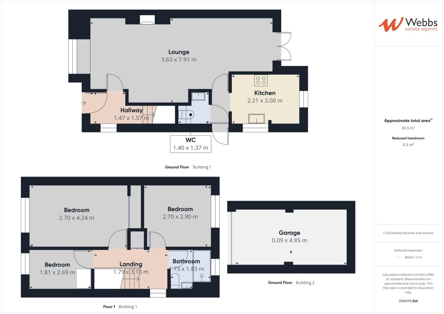 24, Linden View, Cannock floorplan