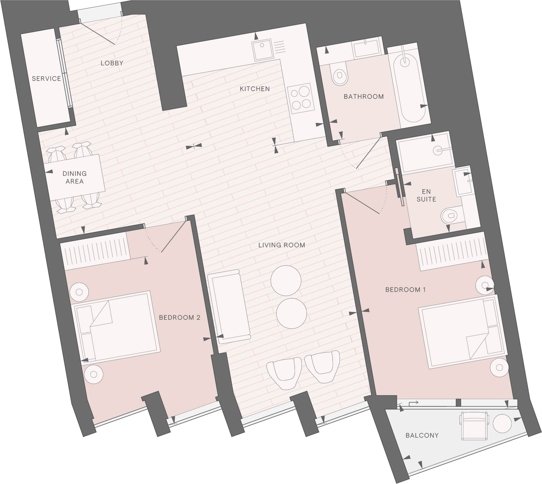 4 UPPER RIVERSIDE, Cutter Lane, London floorplan