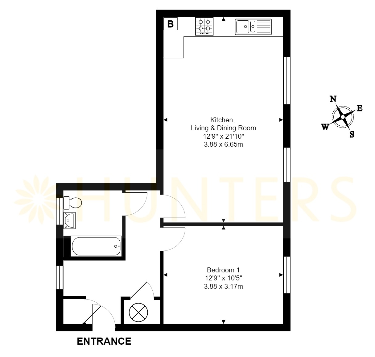 Icarus Avenue, Burgess Hill RH15, 1 bedroom flat for sale 65404884