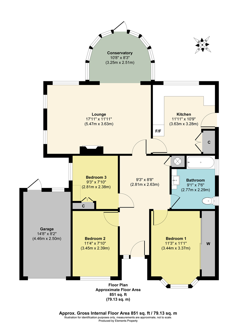 Pemberton Road, East Molesey KT8, 3 bedroom detached bungalow for sale