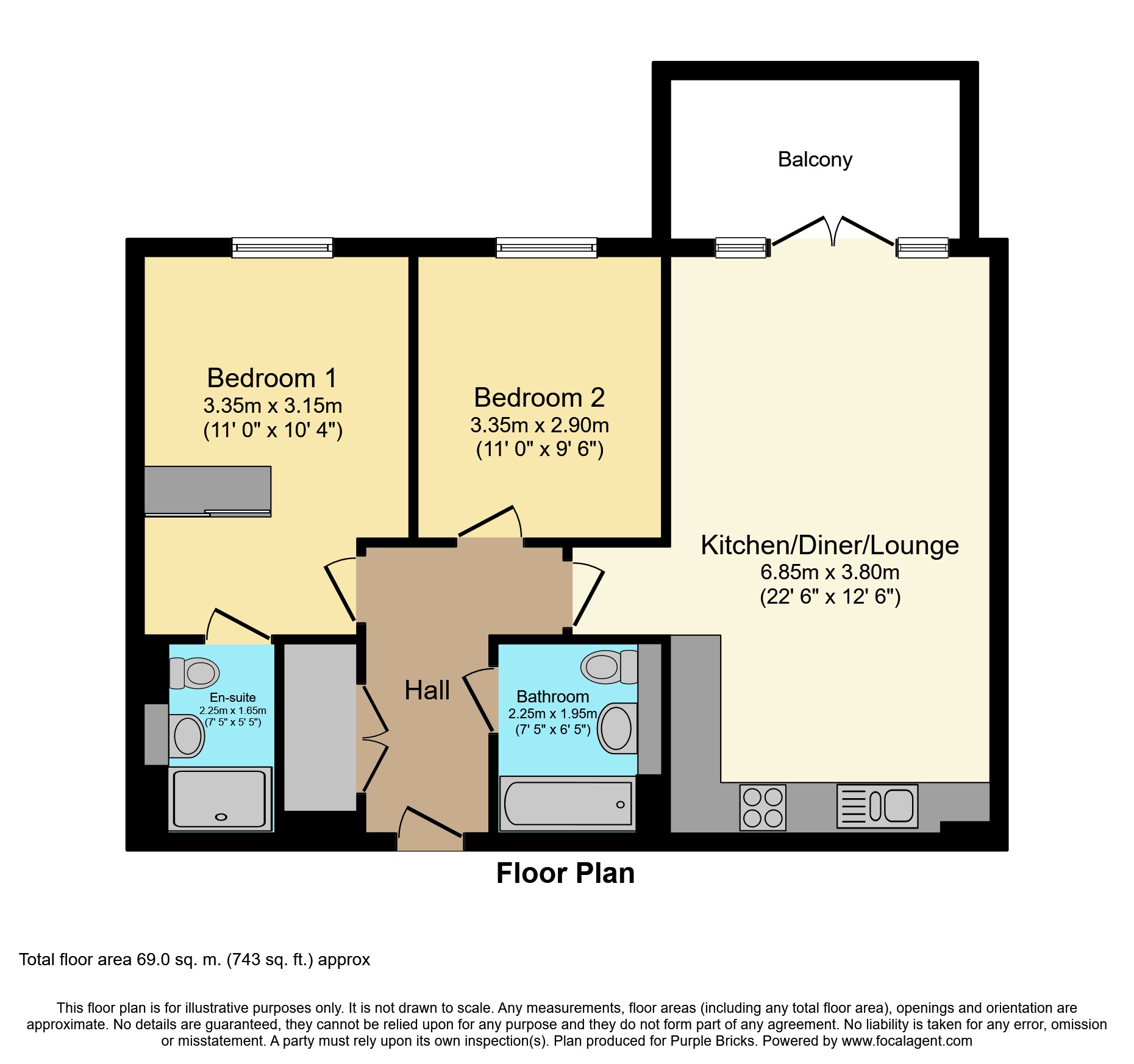 2 Bedrooms Flat for sale in Sterling Road, Bexleyheath DA7