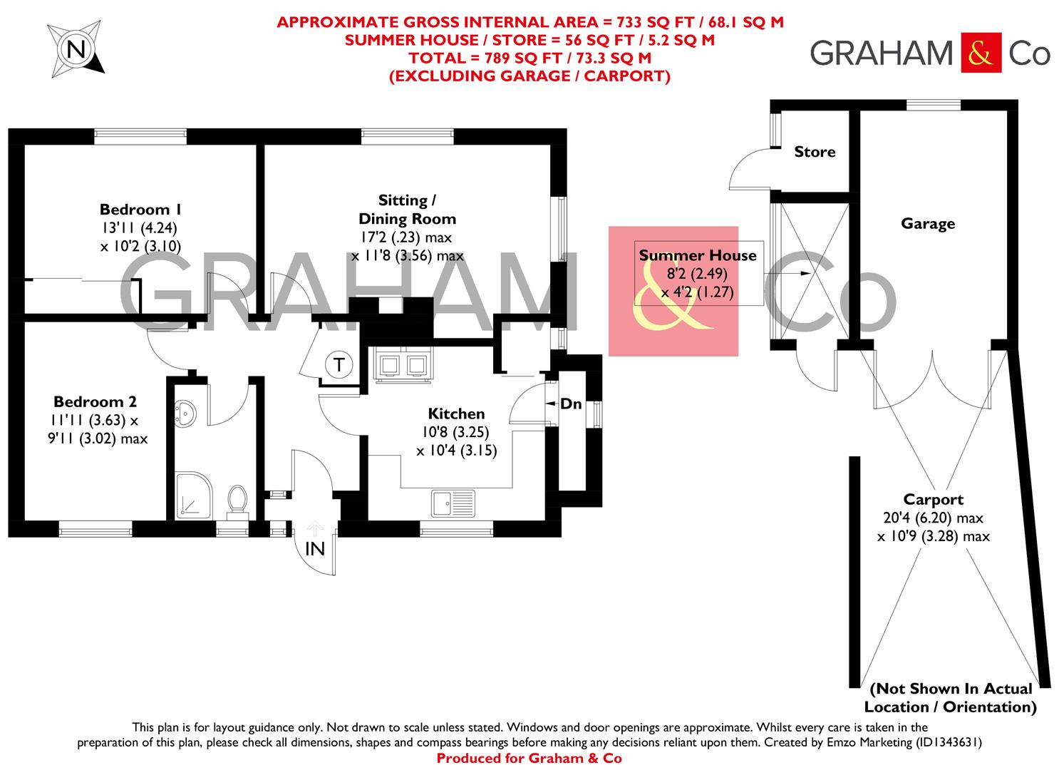 St. Mary Bourne, Hampshire floorplan
