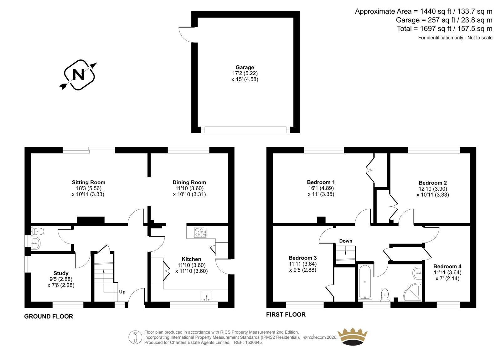 Piping Green, Winchester floorplan