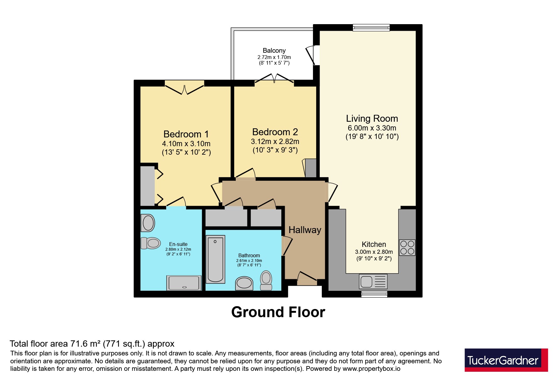 Flat 23, Abbeyfield Girton Green,, Wellbrook Way, Cambridge floorplan