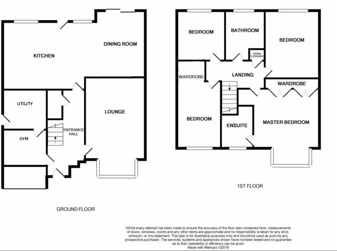 9 Hadrian Close, Lydney floorplan