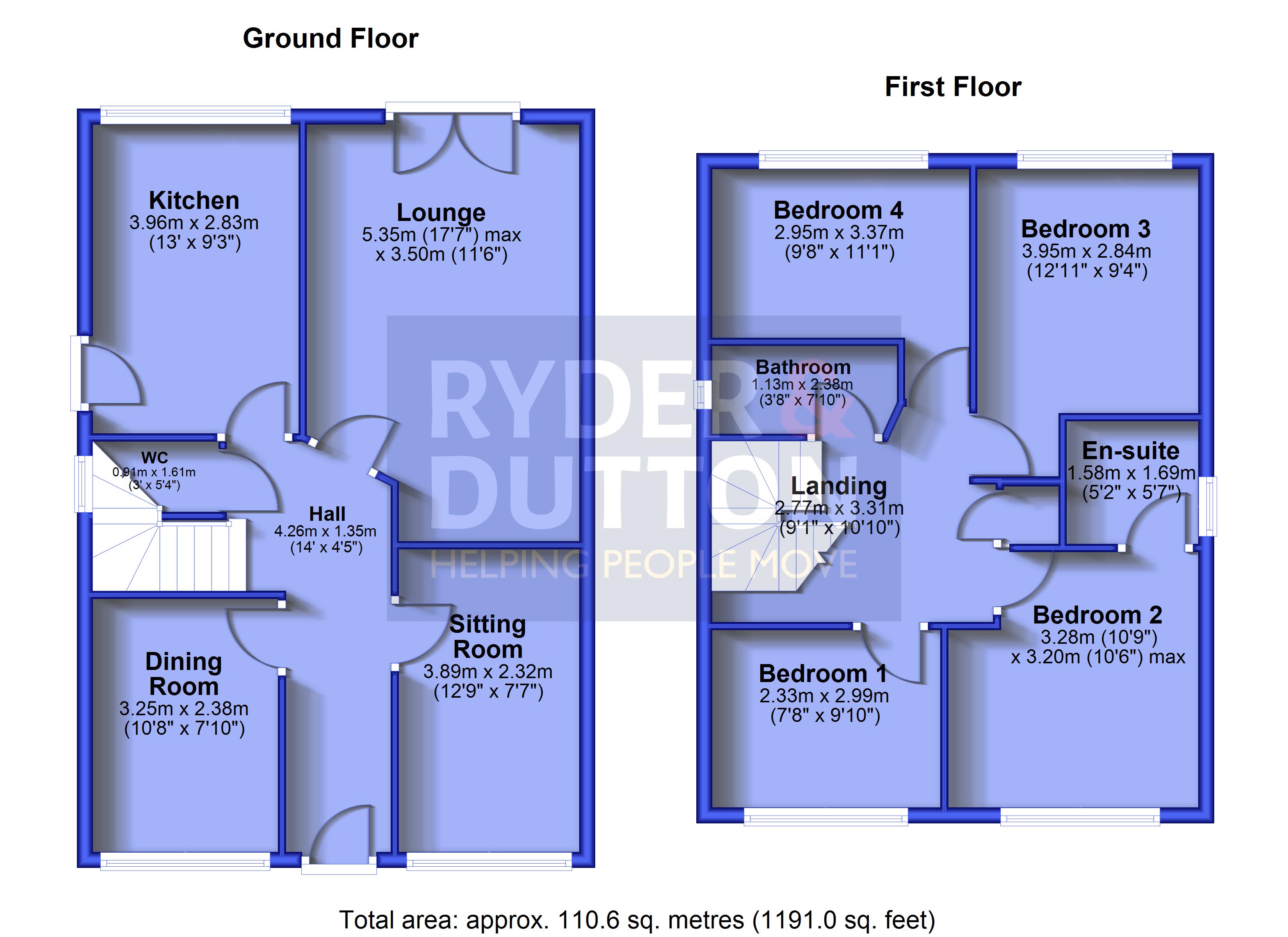Elmstone Drive, Royton, Oldham, Greater Manchester, OL2 floorplan