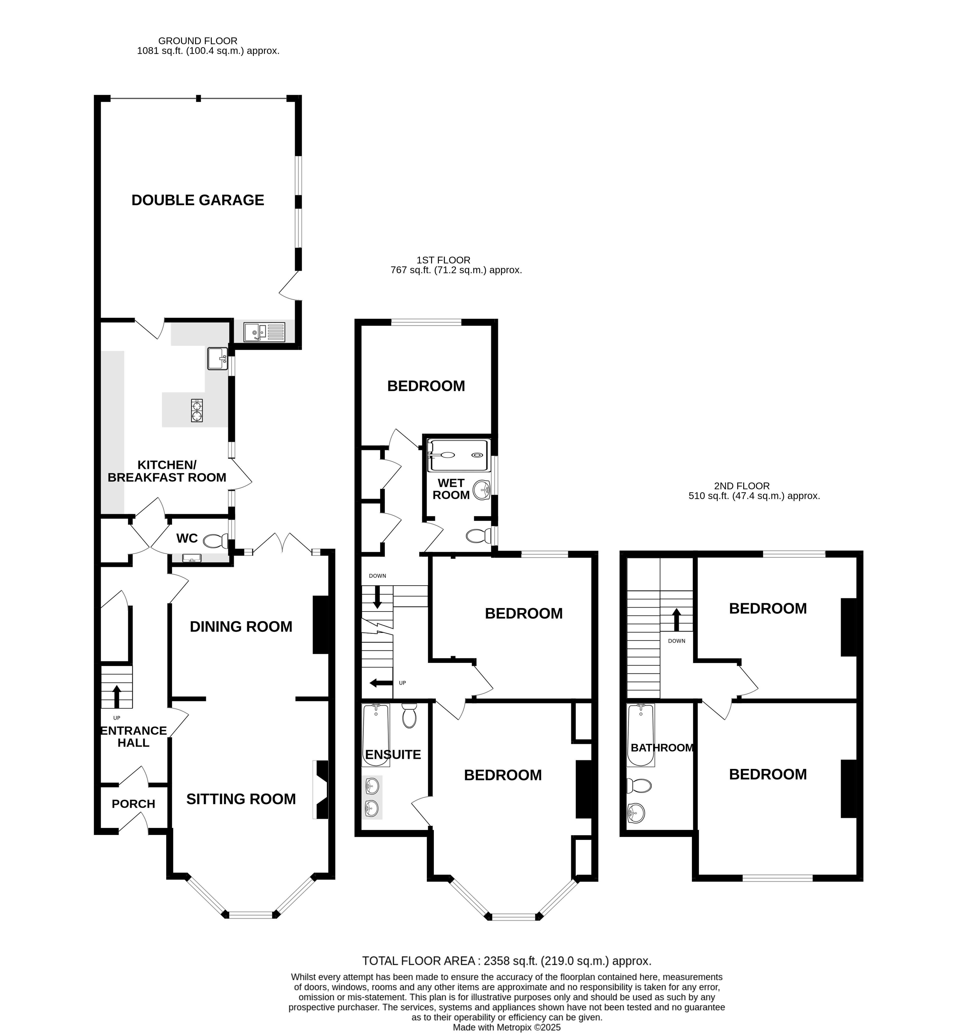 15, Lushington Road, Eastbourne floorplan