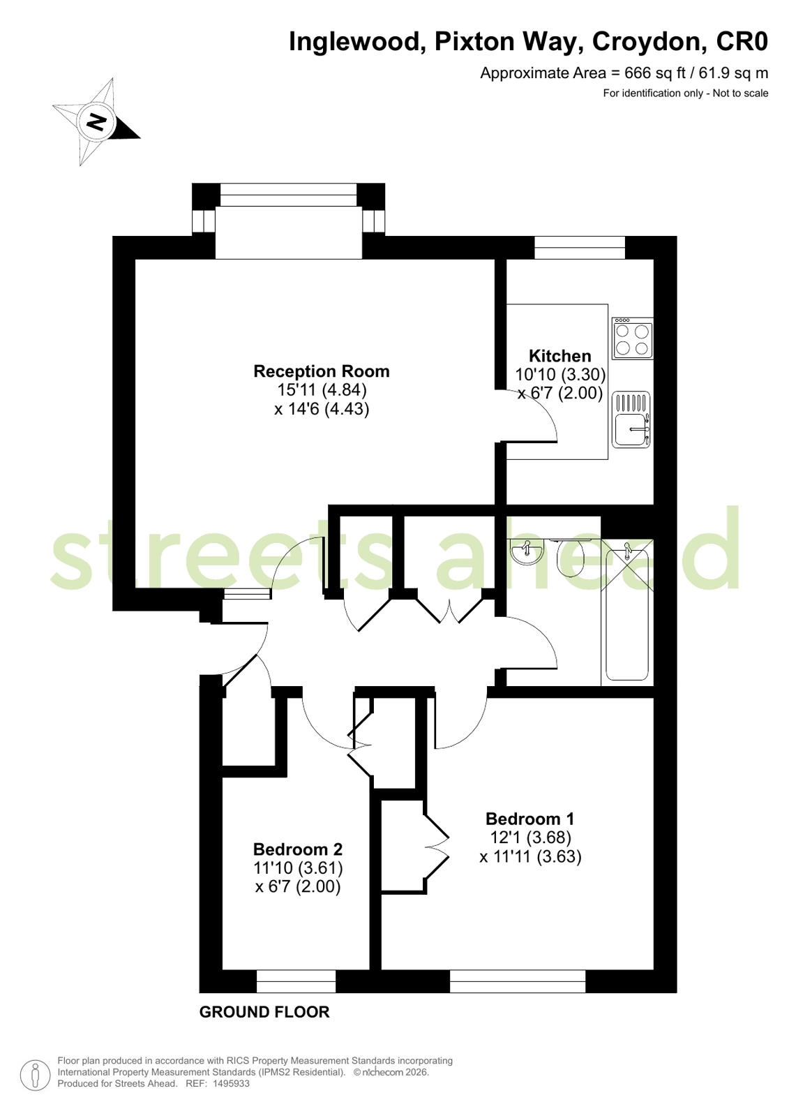 Inglewood, Croydon floorplan