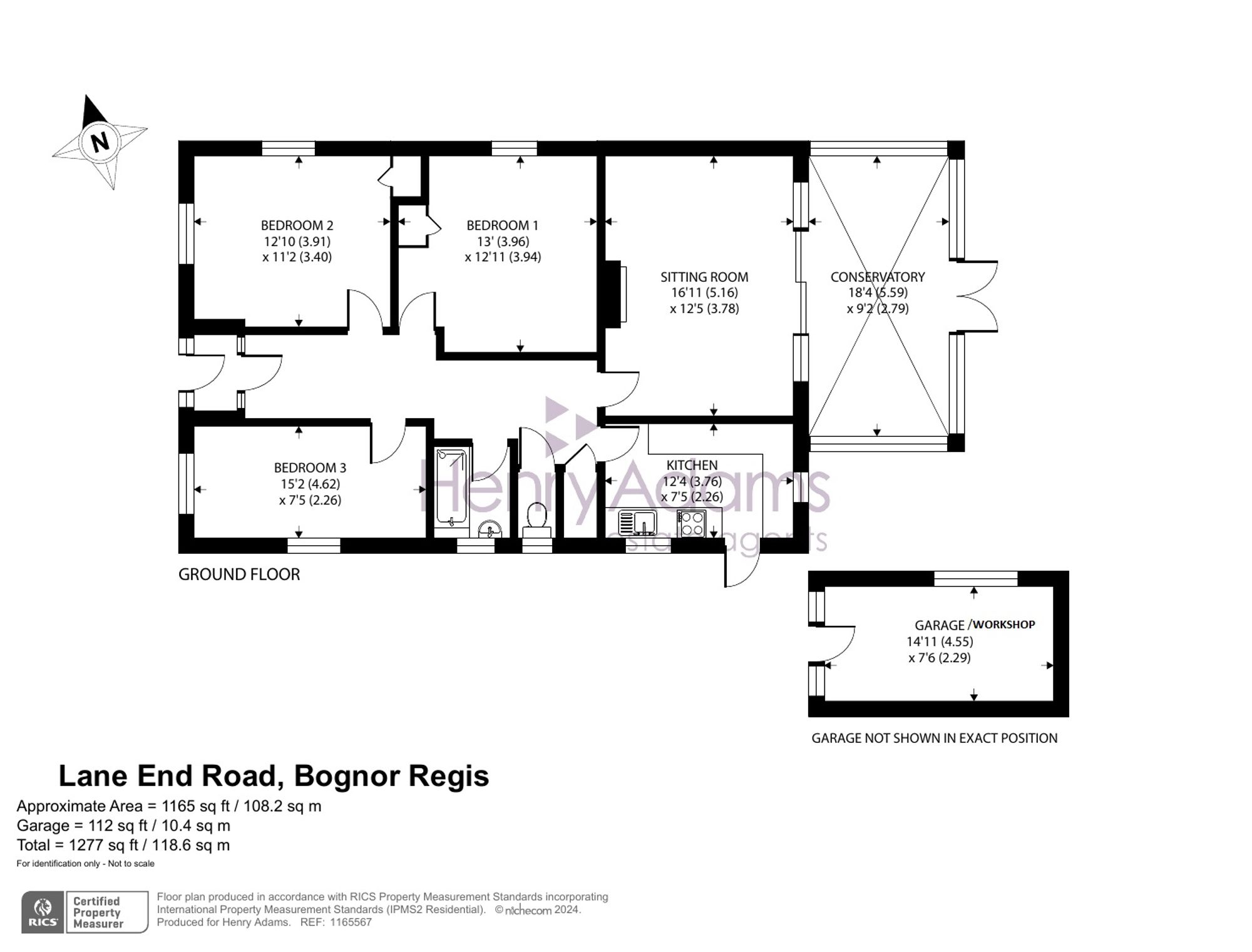 40 Lane End Road, Bognor Regis floorplan