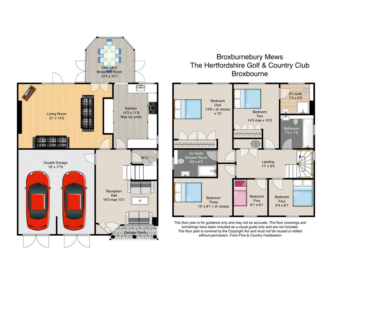 7, Broxbournebury Mews, White Stubbs Lane, Broxbourne floorplan