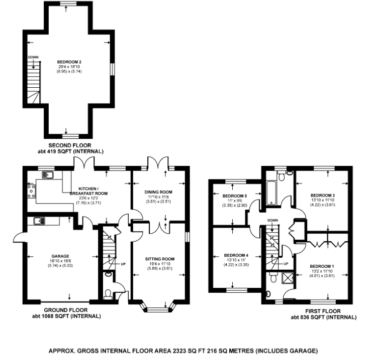 Harehunter Lodge,, Lytton Road, Surrey floorplan