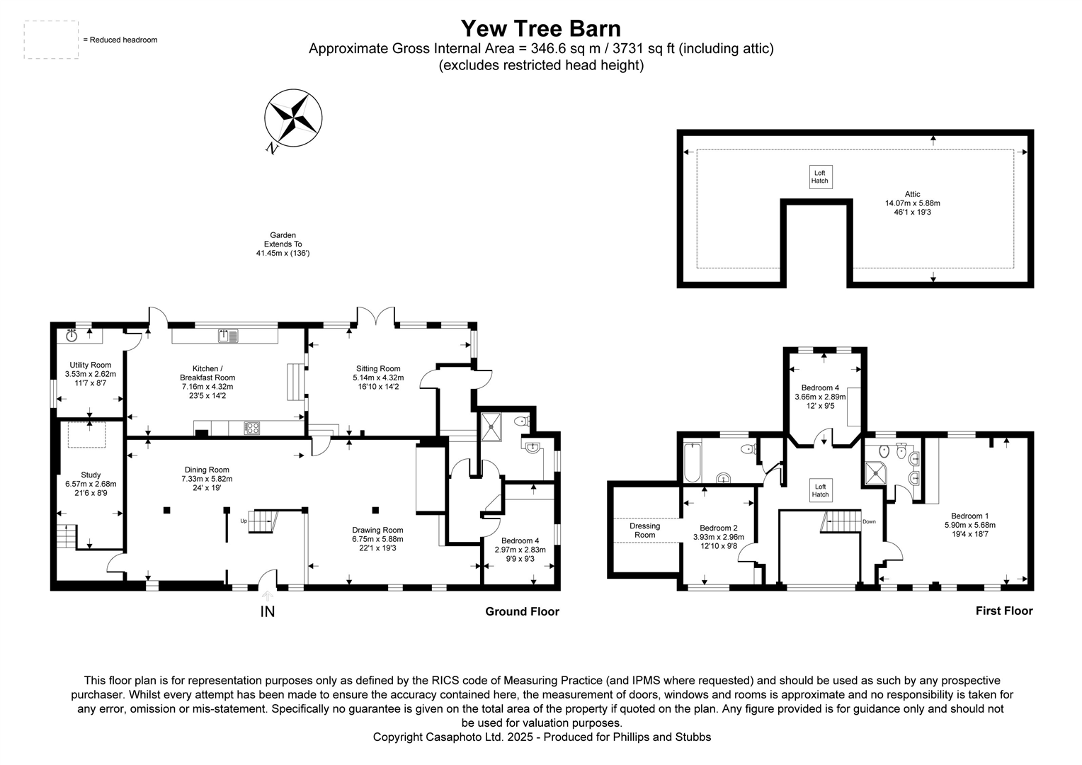 Yew Tree Barn, Beckley Road, Rye floorplan